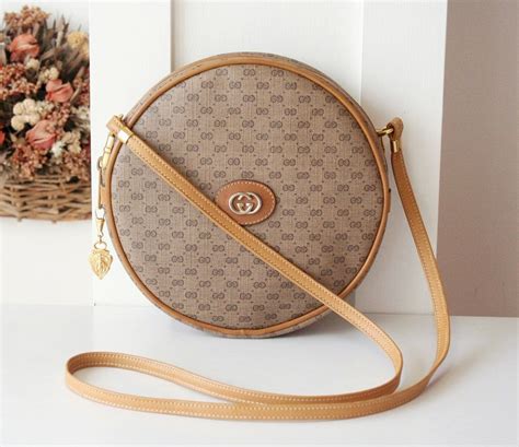 vintage round gucci purse|authentic vintage gucci.